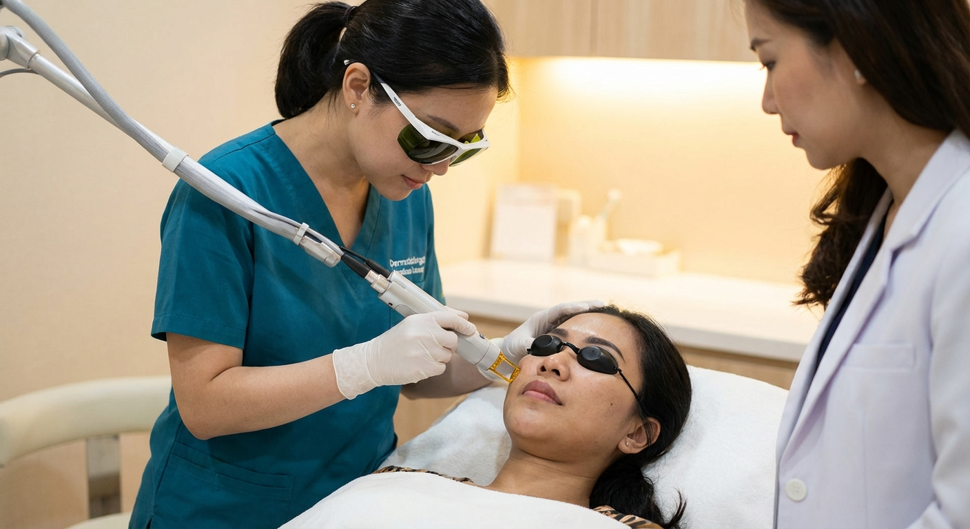 Laser treatment modern di Oriskin Bogor